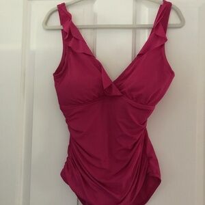 Ralph Lauren Beach Club Ruffle 1 piece